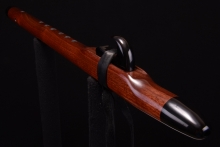 Walnut Native American Flute, Minor, Mid G-4, #G32F